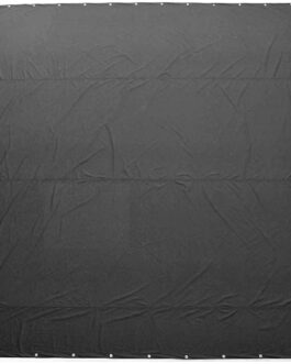 MMA Floor Ring Canvas Training Mat Cover for Gym and Home Boxing, Wrestling, Mixed Martial Arts, Gymnastics, Karate, Muay Thai, Judo, Jiu Jitsu, Fighting Men and Women- Black