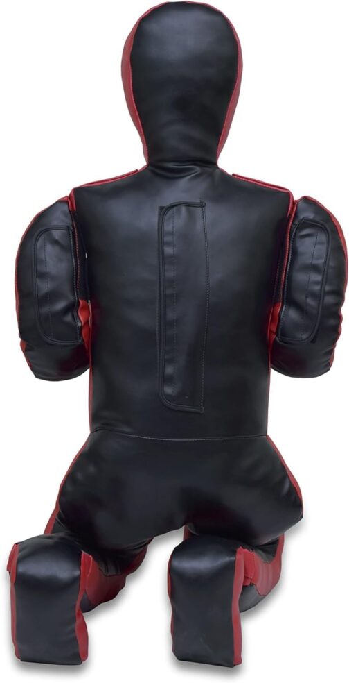 Sitting Vinyl Grappling Dummy for Submission Drills Leg Locks, Ankle Locks, Heel Hooks, Boxing, BJJ Jiu Jitsu, Wrestling and self-Defense Training Unfilled 180cm - Image 5