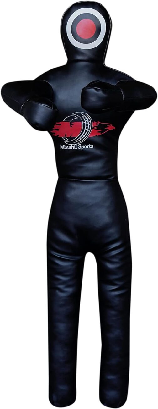 Wrestling Jiu Jitsu MMA Grappling Dummy Punching Bag Karate Judo Martial Arts Training Throwing Boxing Practice Unfilled 6ft - Image 2