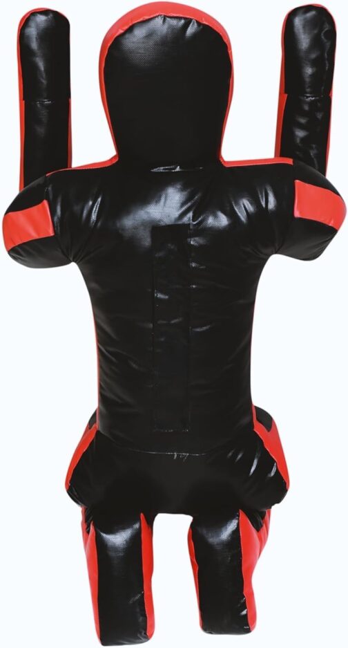 Sitting Vinyl Grappling Dummy for Submission Drills Leg Locks, Ankle Locks, Heel Hooks, Boxing, BJJ Jiu Jitsu, Wrestling and self-Defense Training Unfilled 180cm - Image 6