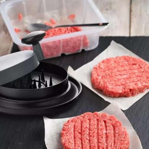 Manual Plastic Meat Shredder Shred Machine Bear Claws Chicken Shredding Tool with Handles (Black, Medium=) - Image 2