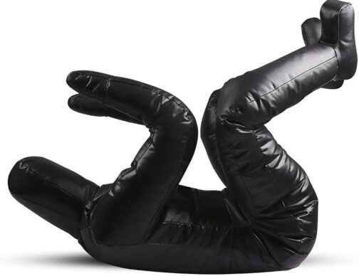 Minahil Sports MMA Vinyl Grappling Dummy Sitting Brazilian JIU Jitsu Judo BJJ Wrestling Self Defense Submission Training 170cm-Unfilled (Multicolors) - Image 3