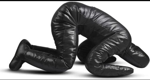 Minahil Sports MMA Vinyl Grappling Dummy Sitting Brazilian JIU Jitsu Judo BJJ Wrestling Self Defense Submission Training 170cm-Unfilled (Multicolors) - Image 5