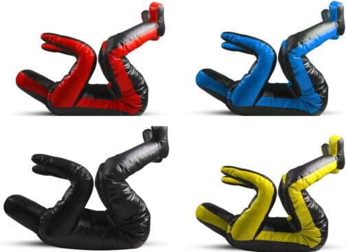 Minahil Sports MMA Vinyl Grappling Dummy Sitting Brazilian JIU Jitsu Judo BJJ Wrestling Self Defense Submission Training 170cm-Unfilled (Multicolors) - Image 2