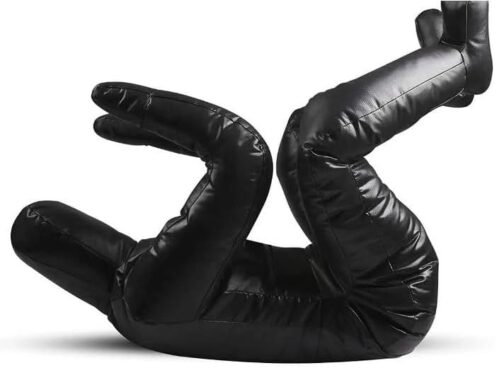 Minahil Sports MMA Vinyl Grappling Dummy Sitting Brazilian JIU Jitsu Judo BJJ Wrestling Self Defense Submission Training 170cm-Unfilled (Multicolors) - Image 10